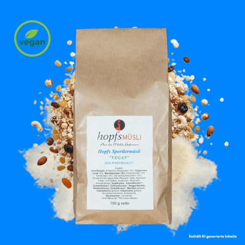 Hopfs Veganes Sportlermüsli