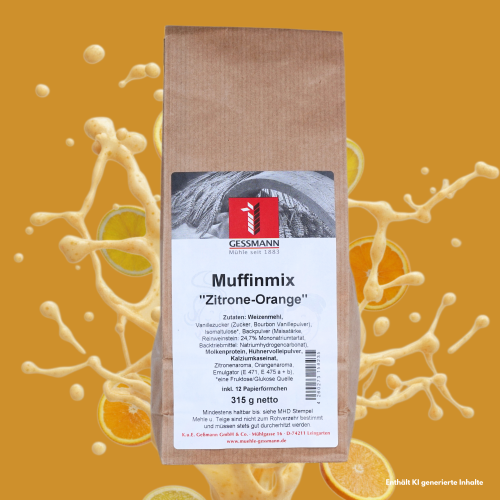 Muffinmix "Zitrone - Orange"