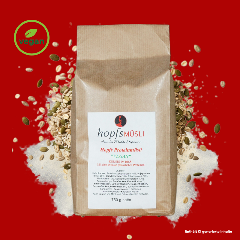 Hopfs Veganes Proteinmüsli
